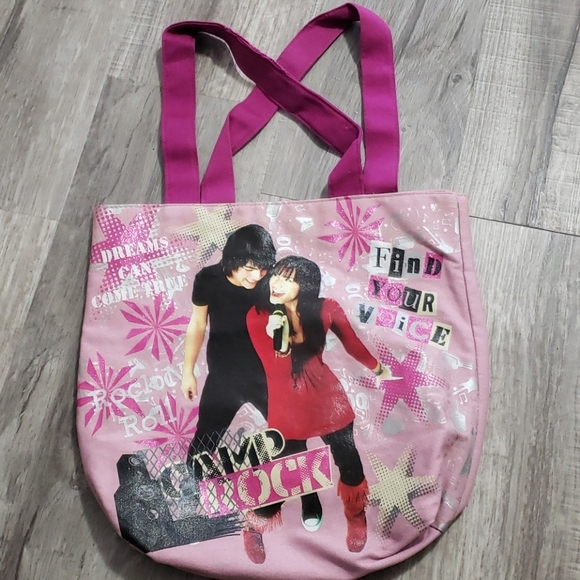 Disney Handbags - Disney Camp Rock Tote Bag [jonas brothers]